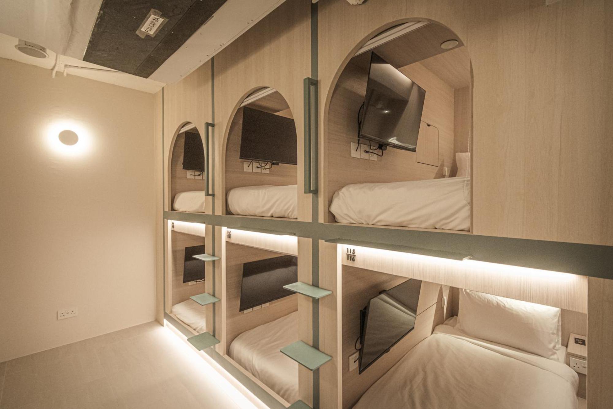 Jyu Capsule Hotel Singapur Exterior foto