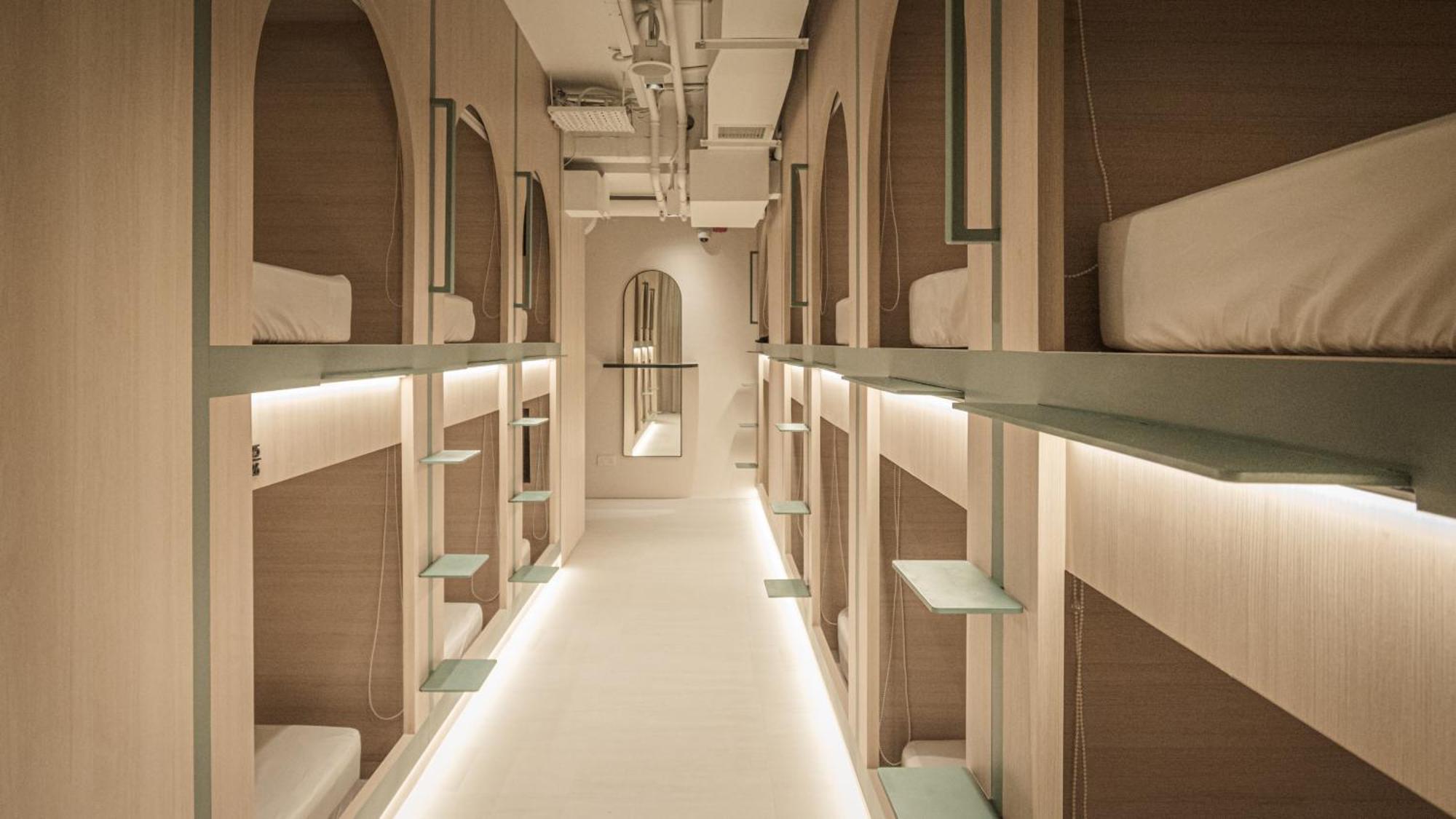 Jyu Capsule Hotel Singapur Zimmer foto