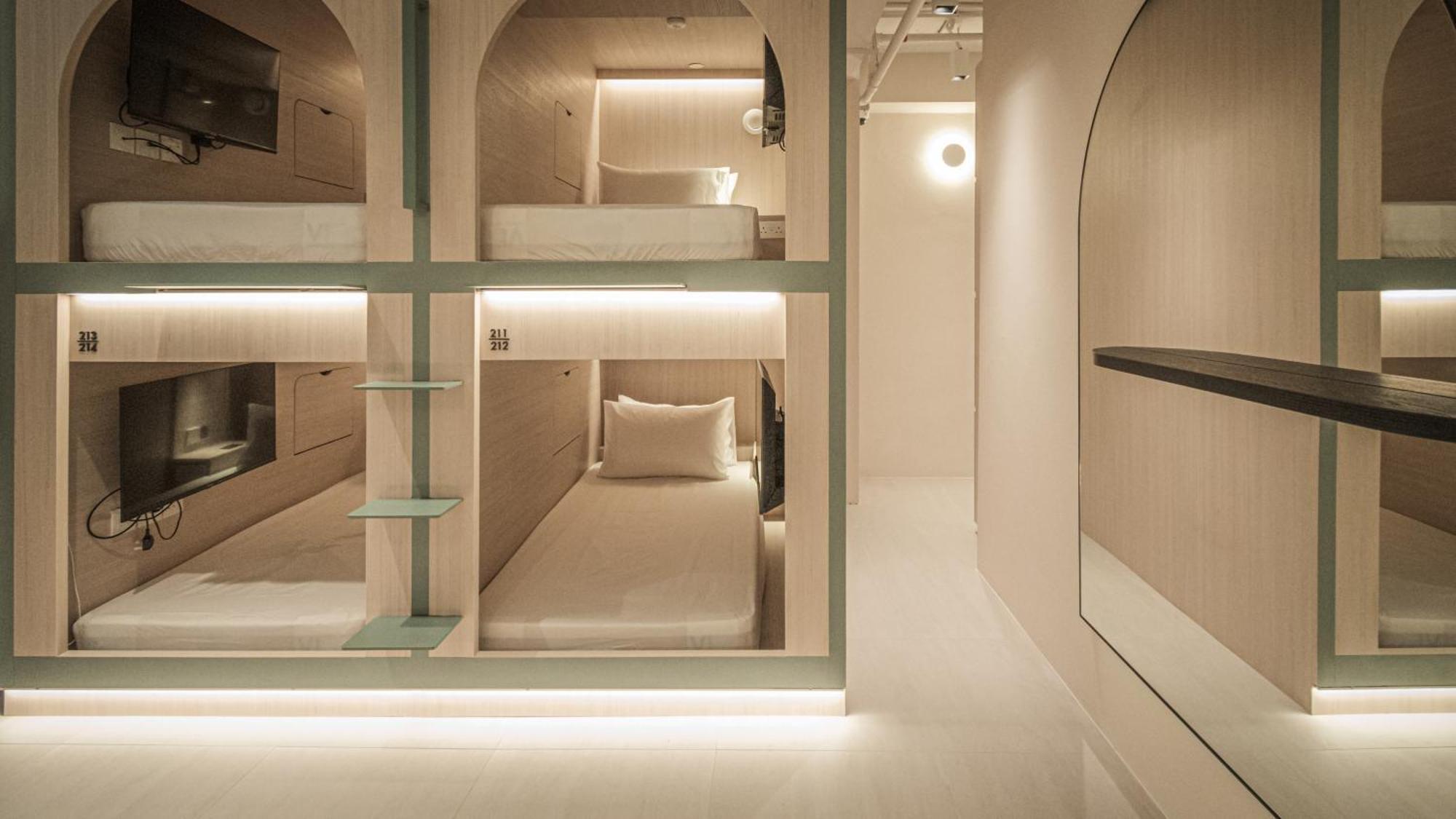 Jyu Capsule Hotel Singapur Exterior foto