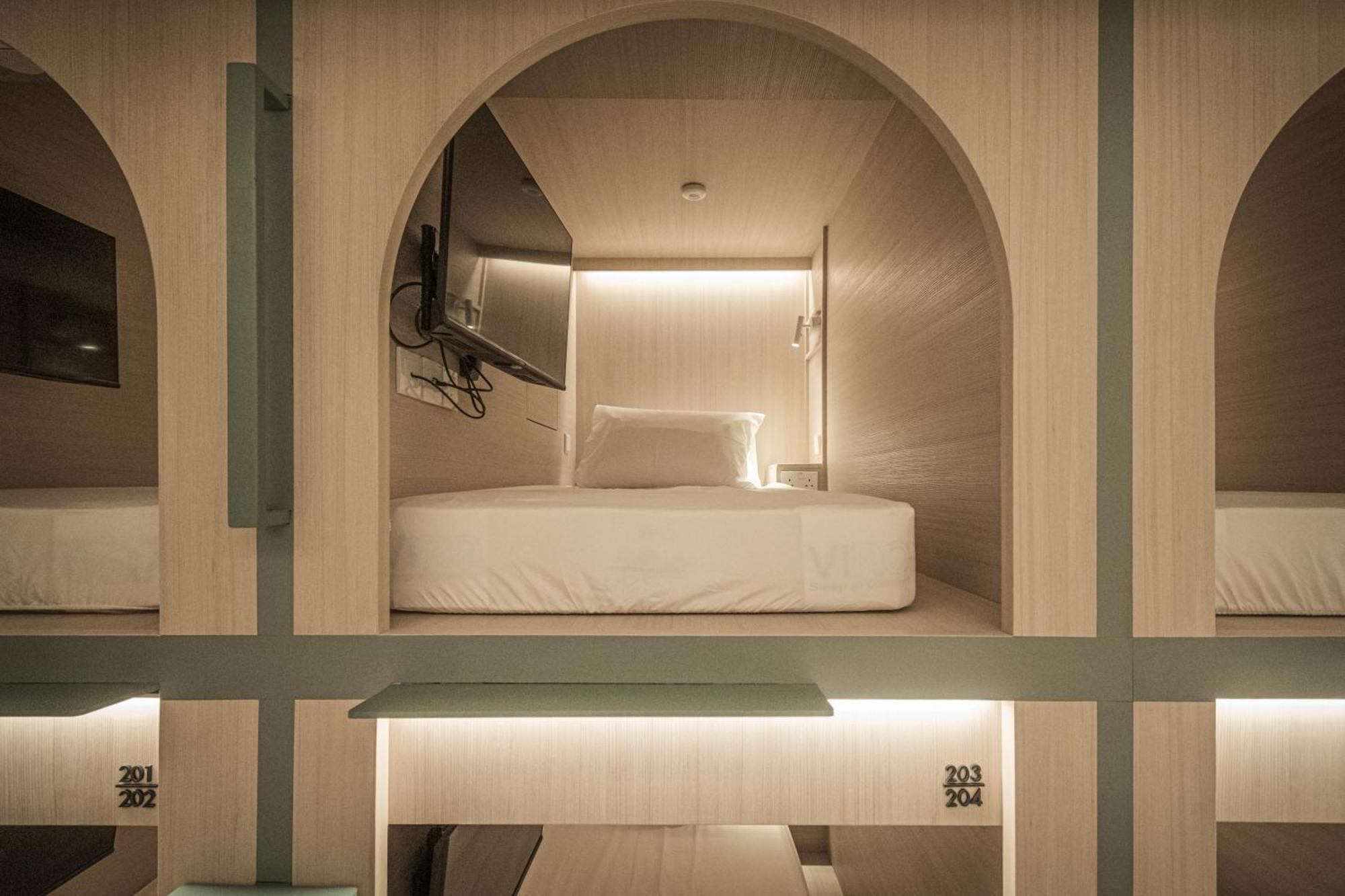 Jyu Capsule Hotel Singapur Exterior foto